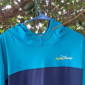 RunDisney every Mikey is magic clima-cool/dry fit hooded pullover.